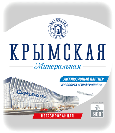 KRYMSKAYA MINERAL WATER NO-SPARKLING AIRPORT SERIES