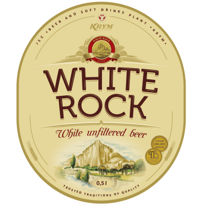 «WHITE ROCK» Beer beverage