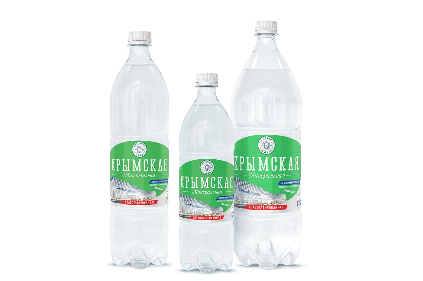 Слабогазированная минеральная вода «Крымская»